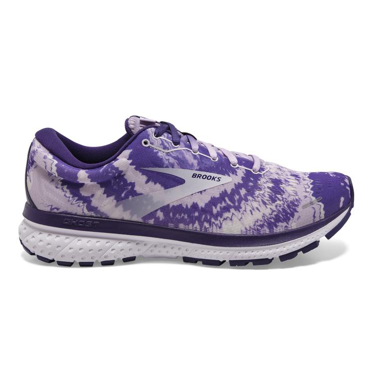 Brooks Ghost 13 Road Running Shoes - Women's - Ultra Violet/Orchid/Purple (91768-LCQT)